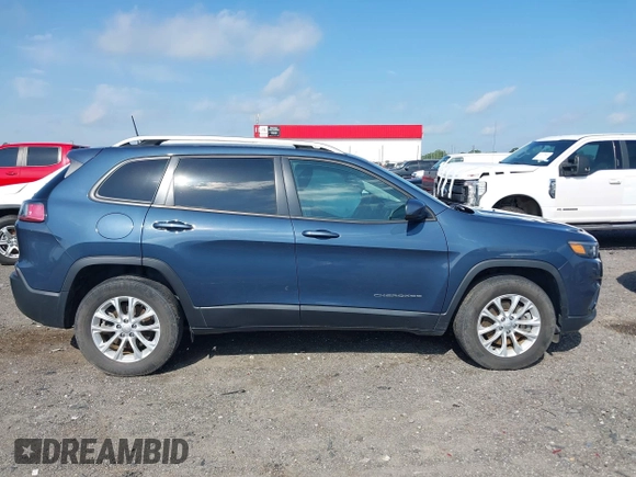 2020 Jeep Cherokee Latitude with VIN 1C4PJMCB7LD603878, listed as a IAAI auction lot 42104307 with 88,511 mi miles and . Bid and sale history available at DreamBid. Image 13.