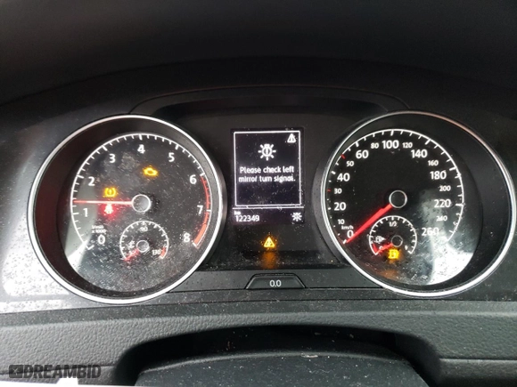 2018 Volkswagen Golf S with VIN 3VWG17AU8JM275309, listed as a Copart auction lot 49908555 with 122,349 mi miles and Clean Title. Bid and sale history available at carsss.com. Image 9.