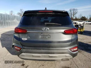2020 Hyundai Santa Fe SEL with VIN 5NMS3CAD5LH203117, listed as a Copart auction lot 48040895 with 91,320 mi miles and Salvage Title. Bid and sale history available at carsss.com. Image 6.