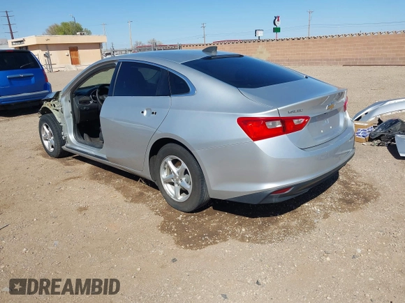 2017 Chevrolet Malibu LS with VIN 1G1ZB5ST0HF182516, listed as a IAAI auction lot 41870295 with 116,521 mi miles and . Bid and sale history available at DreamBid. Image 3.