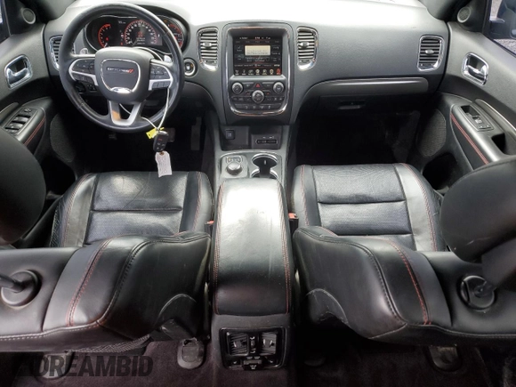 2016 Dodge Durango R/T with VIN 1C4SDJCT8GC401958, listed as a Copart auction lot 52958315 with 369,823 mi miles and Clean Title. Bid and sale history available at DreamBid. Image 8.