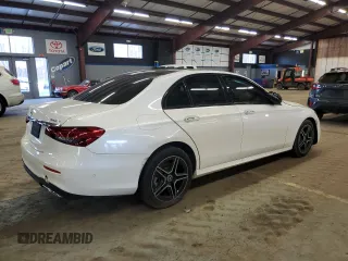 2023 Mercedes-Benz E 350 with VIN W1KZF8EB4PB101996, listed as a Copart auction lot 46879655 with 29,443 mi miles and Salvage Title. Bid and sale history available at DreamBid. Image 3.