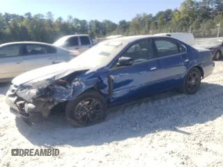 2003 Acura TL with VIN 19UUA56643A064419, listed as a Copart auction lot 76987394 with 254,162 mi miles and Salvage Title. Bid and sale history available at carsss.com. Image 1.