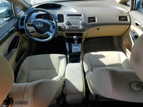 2008 Honda Civic Hybrid with VIN JHMFA36218S019902, listed as a Copart auction lot 50169105 with 176,337 mi miles and Salvage Title. Bid and sale history available at carsss.com. Image 8.