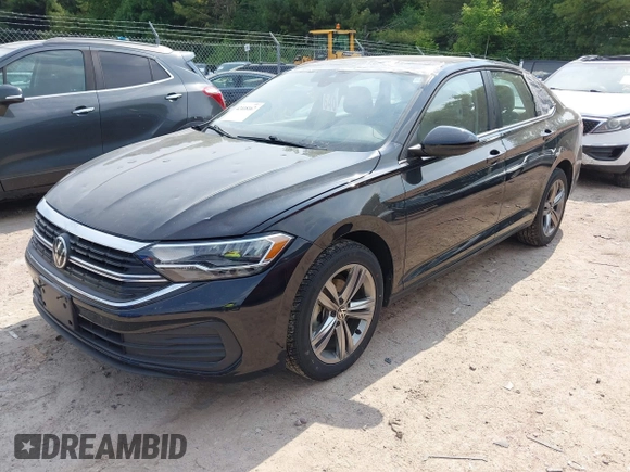 2022 Volkswagen Jetta SE with VIN 3VW7M7BU5NM011041, listed as a IAAI auction lot 42418167 with 71,415 mi miles and . Bid and sale history available at DreamBid. Image 2.