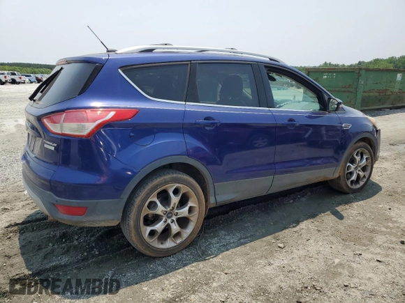 2013 Ford Escape Titanium with VIN 1FMCU0J94DUC18516, listed as a Copart auction lot 59149275 with 88,734 mi miles and Salvage title. Bid and sale history available at DreamBid. Image 3.