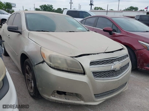 2013 Chevrolet Malibu LS with VIN 1G11B5SAXDF236880, listed as a IAAI auction lot 41897026 with 208,643 mi miles. Bid and sale history available at carsss.com. Image 1.