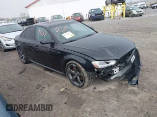2015 Audi A4 Premium Plus with VIN WAUFFAFL4FN003671, listed as a IAAI auction lot 40919337 with 114,076 mi miles. Bid and sale history available at carsss.com. Image 1.