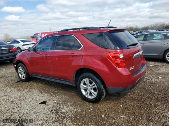 2013 Chevrolet Equinox LT with VIN 2GNALDEK1D1129346, listed as a Copart auction lot 50917345 with 39,317 mi miles and Salvage Title. Bid and sale history available at carsss.com. Image 2.