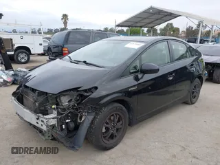 2012 Toyota Prius One with VIN JTDKN3DU9C5529639, listed as a IAAI auction lot 42075085 with 177,911 mi miles and . Bid and sale history available at carsss.com. Image 18.