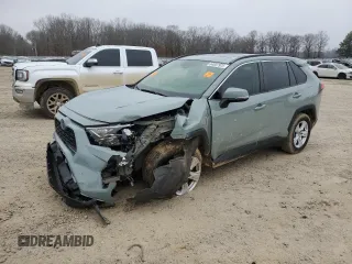 2019 Toyota RAV4 Hybrid XLE with VIN JTMRWRFV0KD011136, listed as a Copart auction lot 44007925 with 70,364 mi miles and Salvage Title. Bid and sale history available at carsss.com. Image 1.