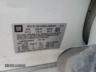 2023 Buick Encore GX Select with VIN KL4MMDS21PB009522, listed as a Copart auction lot 45412475 with 29,155 mi miles and Salvage title. Bid and sale history available at DreamBid. Image 13.