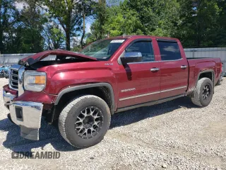 2014 GMC Sierra 1500 SLT with VIN 3GTU2VEC9EG447845, listed as a Copart auction lot 60319124 with 187,158 mi miles and Salvage Title. Bid and sale history available at DreamBid. Image 1.
