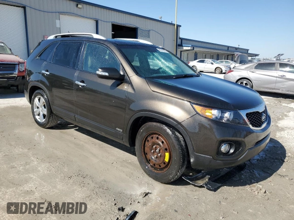 2012 Kia Sorento EX with VIN 5XYKUDA22CG201112, listed as a Copart auction lot 48316305 with 181,177 mi miles and Salvage Title. Bid and sale history available at carsss.com. Image 4.