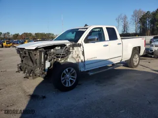 2018 Chevrolet Silverado 1500 LTZ with VIN 1GCVKSEC4JZ358293, listed as a Copart auction lot 84266164 with 190,335 mi miles and Salvage Title. Bid and sale history available at carsss.com. Image 1.