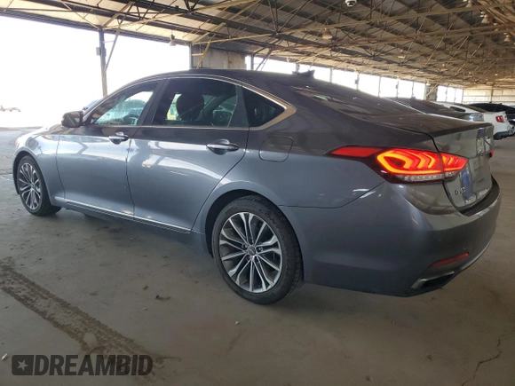 2015 Hyundai Genesis 3.8L with VIN KMHGN4JEXFU089025, listed as a Copart auction lot 55453065 with 96,134 mi miles and Clean Title. Bid and sale history available at carsss.com. Image 2.