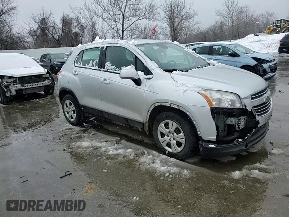 2016 Chevrolet Trax LS with VIN KL7CJKSB9GB634052, listed as a Copart auction lot 45041765 with 226,783 mi miles and Clean Title. Bid and sale history available at carsss.com. Image 12.