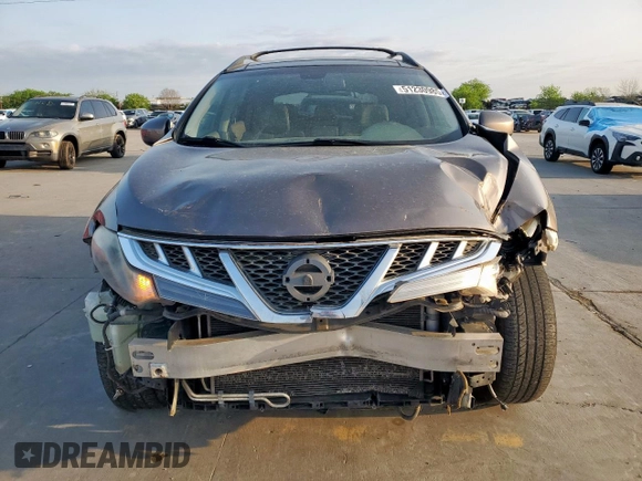 2014 Nissan Murano SL with VIN JN8AZ1MU4EW421192, listed as a Copart auction lot 51230985 with 184,278 mi miles and Salvage Title. Bid and sale history available at carsss.com. Image 5.
