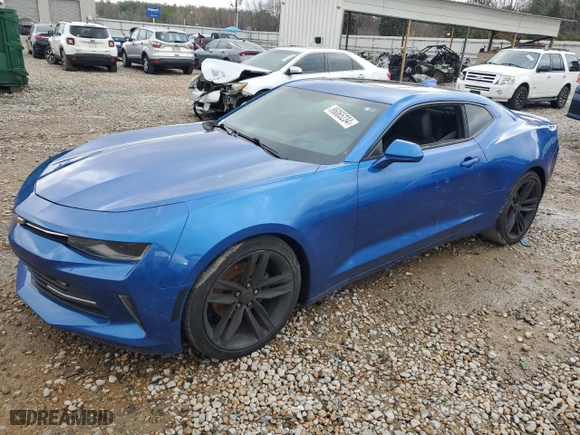 2017 Chevrolet Camaro 2LT with VIN 1G1FD1RX4H0122790, listed as a Copart auction lot 86065234 with 162,928 mi miles and Salvage Title. Bid and sale history available at carsss.com. Image 1.