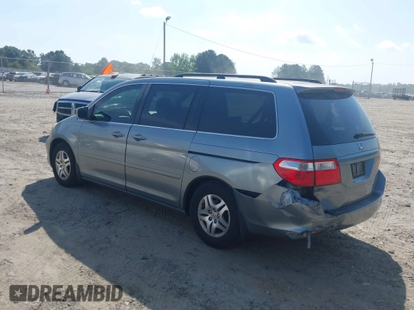 2007 Honda Odyssey EX-L z VIN 5FNRL38697B063344, wystawiony jako IAAI lot #42177286 z przebiegiem 230 773 mil mil oraz . Historia ofert i sprzedaży dostępna na DreamBid. Obrazek 3.