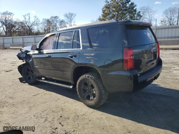 2019 Chevrolet Tahoe LS with VIN 1GNSCAKCXKR375025, listed as a Copart auction lot 86078054 with 0 mi miles and Salvage Title. Bid and sale history available at carsss.com. Image 2.