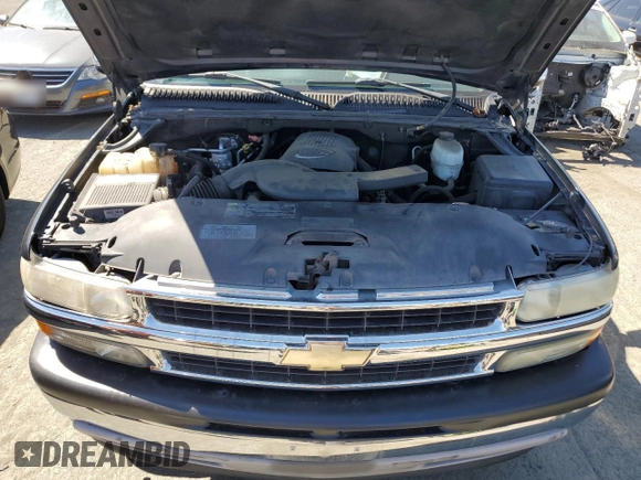 2005 Chevrolet Tahoe LS with VIN 1GNEC13T35J237406, listed as a Copart auction lot 69884414 with 0 mi miles and Salvage Title. Bid and sale history available at carsss.com. Image 12.