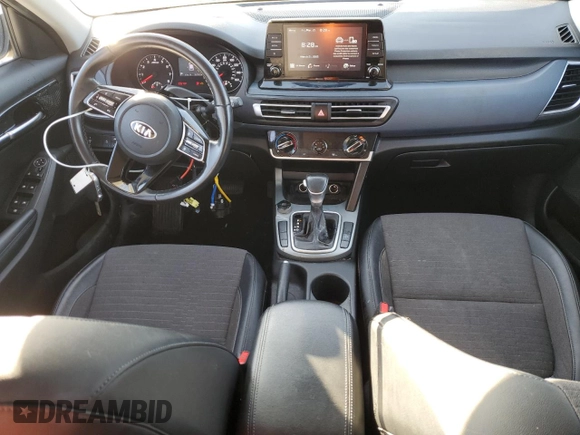 2021 Kia Seltos S with VIN KNDEU2AA7M7053823, listed as a Copart auction lot 49922315 with 51,701 mi miles and Salvage Title. Bid and sale history available at DreamBid. Image 8.