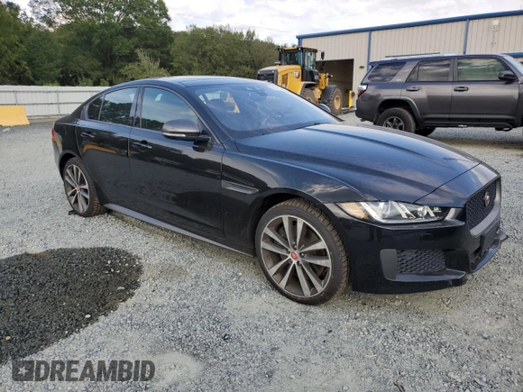 2019 Jaguar XE with VIN SAJAP4GX7KCP46071, listed as a Copart auction lot 72891594 with 27,808 mi miles and Salvage Title. Bid and sale history available at DreamBid. Image 4.