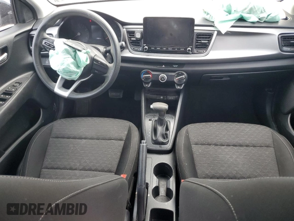 2022 Kia Rio S with VIN 3KPA24ADXNE502195, listed as a Copart auction lot 51532625 with 29,981 mi miles and Salvage Title. Bid and sale history available at carsss.com. Image 8.