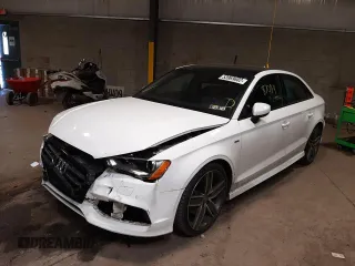 2016 Audi A3 2.0T Premium with VIN WAUB8GFFXG1101375, listed as a Copart auction lot 53969602 with 87,094 mi miles. Bid and sale history available at carsss.com. Image 2.