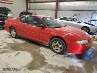 2004 Chevrolet Monte Carlo LS with VIN 2G1WW12E749176359, listed as a Copart auction lot 89348195 with 181,746 mi miles and Non Repairable. Bid and sale history available at carsss.com. Image 4.
