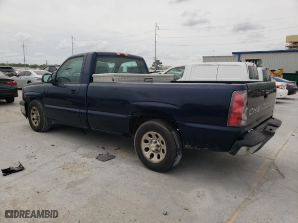 2007 Chevrolet Silverado 1500 Classic Work Truck with VIN 3GCEC14X37G154346, listed as a Copart auction lot 50994065 with 332,181 mi miles and Clean Title. Bid and sale history available at carsss.com. Image 2.