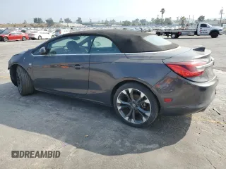 2016 Buick Cascada Premium с VIN W04WT3N58GG076360, выставлен на аукционе Copart как лот 62735365 с пробегом 70 503 миль миль и Списание • Salvage title. История ставок и продаж доступна на DreamBid. Изображение 2.