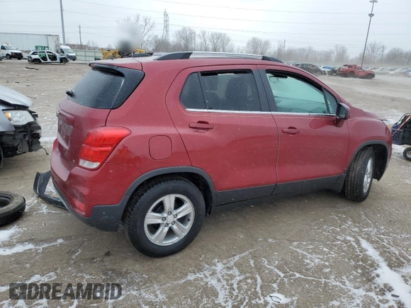2019 Chevrolet Trax LT z VIN 3GNCJLSB0KL117665, wystawiony jako Copart lot #41382875 z przebiegiem 50 878 mil mil oraz Szkoda całkowita • Salvage title. Historia ofert i sprzedaży dostępna na DreamBid. Obrazek 3.