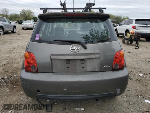 2004 Scion xA with VIN JTKKT624240073338, listed as a Copart auction lot 53892895 with 133,409 mi miles and Salvage Title. Bid and sale history available at DreamBid. Image 6.