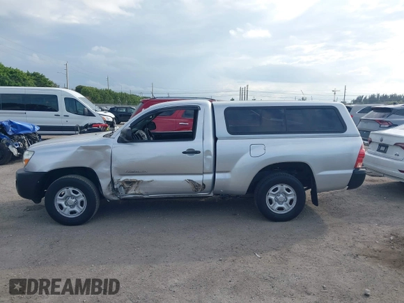 2007 Toyota Tacoma with VIN 5TENX22N77Z423352, listed as a IAAI auction lot 41615263 with 82,696 mi miles. Bid and sale history available at carsss.com. Image 14.