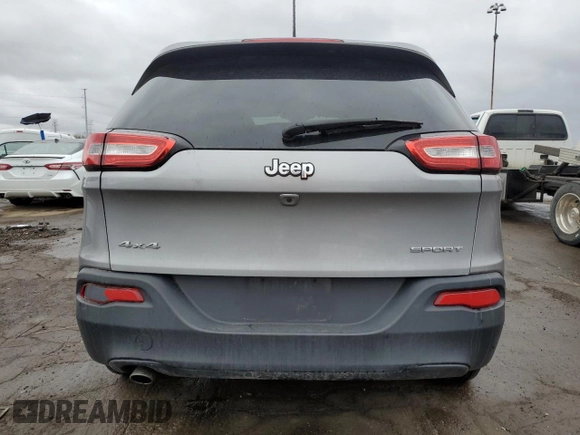 2017 Jeep Cherokee Sport z VIN 1C4PJMAB2HW590570, wystawiony jako Copart lot #49891395 z przebiegiem 146 851 mil mil oraz Szkoda całkowita • Salvage title. Historia ofert i sprzedaży dostępna na DreamBid. Obrazek 6.