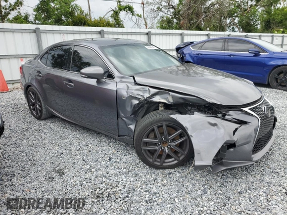 2015 Lexus IS 350 with VIN JTHCE1D24F5006684, listed as a Copart auction lot 59406345 with 116,651 mi miles and Salvage title. Bid and sale history available at DreamBid. Image 4.