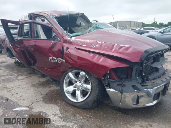 2017 Ram 1500 Big Horn with VIN 1C6RR7GT4HS590054, listed as a IAAI auction lot 42194322 with 55,174 mi miles and . Bid and sale history available at DreamBid. Image 1.