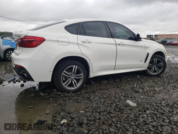 2016 BMW X6 xDrive35i with VIN 5UXKU2C51G0N78729, listed as a Copart auction lot 68345763 with 35,620 mi miles. Bid and sale history available at carsss.com. Image 3.