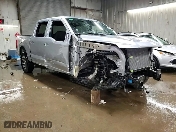 2023 Ford F-150 XL with VIN 1FTFW1E5XPFB86964, listed as a Copart auction lot 49287195 with 25,033 mi miles and Salvage Title. Bid and sale history available at carsss.com. Image 14.