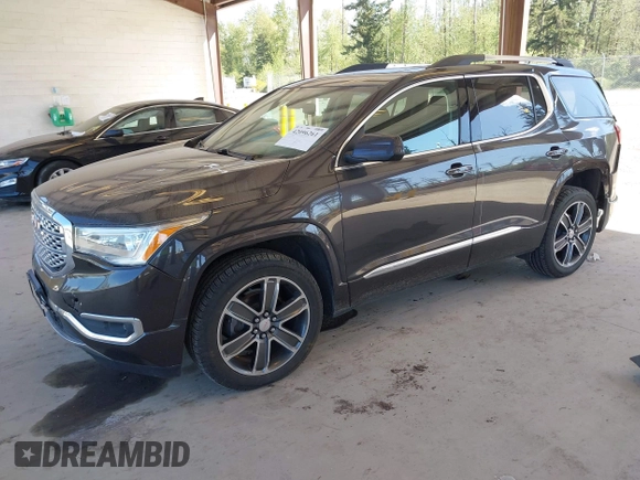 2018 GMC Acadia Denali with VIN 1GKKNXLS9JZ221811, listed as a IAAI auction lot 42096261 with 80,535 mi miles and . Bid and sale history available at DreamBid. Image 17.