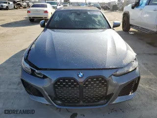 2021 BMW 4 Series 430i with VIN WBA23AT08MCG86987, listed as a Copart auction lot 46001175 with 23,702 mi miles and Salvage Title. Bid and sale history available at carsss.com. Image 5.