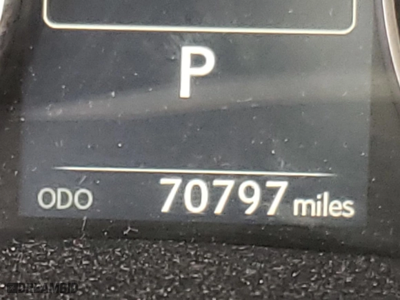2016 Lexus ES 350 with VIN 58ABK1GG3GU023923, listed as a Copart auction lot 70688462 with 70,797 mi miles and Salvage Title. Bid and sale history available at carsss.com. Image 8.