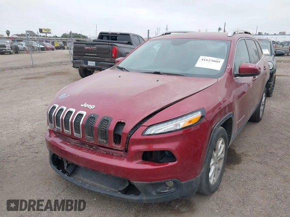 2016 Jeep Cherokee Latitude with VIN 1C4PJLCS1GW247965, listed as a IAAI auction lot 41623805 with 114,187 mi miles. Bid and sale history available at carsss.com. Image 2.
