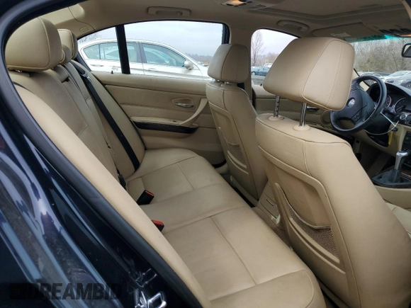2006 BMW 3 Series 325xi with VIN WBAVD135X6KT80501, listed as a Copart auction lot 51793395 with 95,809 mi miles and Salvage Title. Bid and sale history available at DreamBid. Image 10.