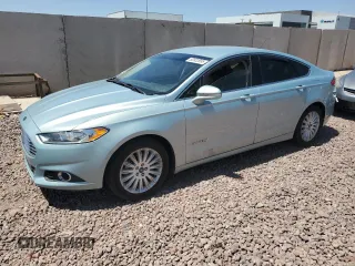 2014 Ford Fusion SE Hybrid with VIN 3FA6P0LU2ER164335, listed as a Copart auction lot 52922895 with 147,450 mi miles and Salvage Title. Bid and sale history available at carsss.com. Image 1.