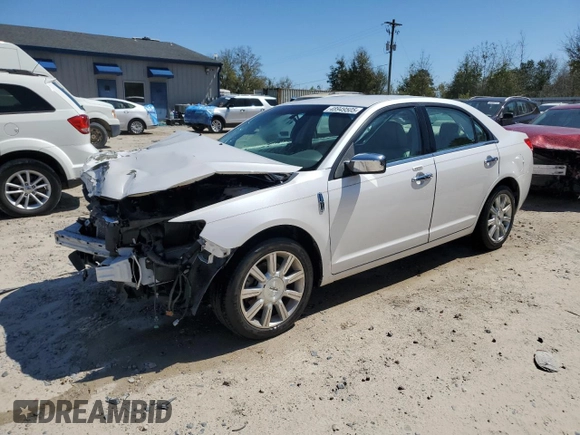 2010 Lincoln MKZ with VIN 3LNHL2GC0AR603968, listed as a Copart auction lot 48949505 with 102,527 mi miles and Salvage Title. Bid and sale history available at DreamBid. Image 1.