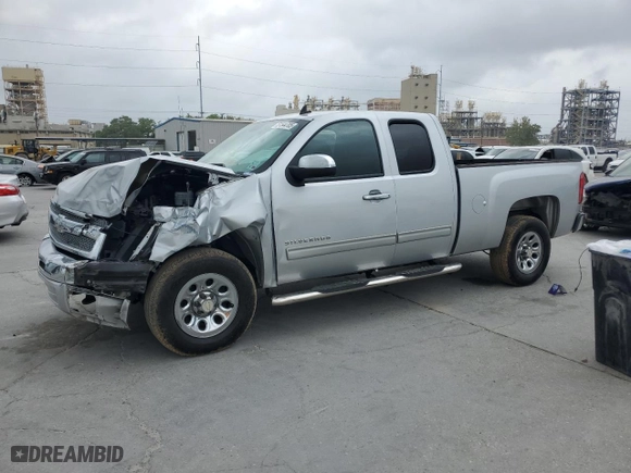 2012 Chevrolet Silverado 1500 LS with VIN 1GCRCREA6CZ217802, listed as a Copart auction lot 51544705 with 0 mi miles and Salvage Title. Bid and sale history available at carsss.com. Image 1.