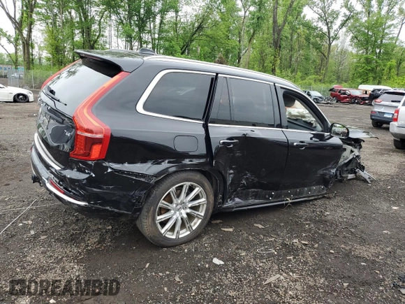 2018 Volvo XC90 Inscription with VIN YV4A22PL8J1193629, listed as a Copart auction lot 56762615 with 11,490 mi miles and Salvage title. Bid and sale history available at DreamBid. Image 3.